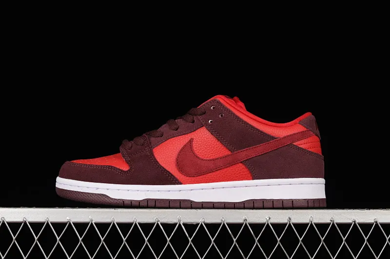All categories Nk SB Dunk series Nk SB Dunk Low low-top sneakers Nk SB Dunk Low "Cherry" purple cherry SB low-top sports and leisure sneakers DM0807-600
